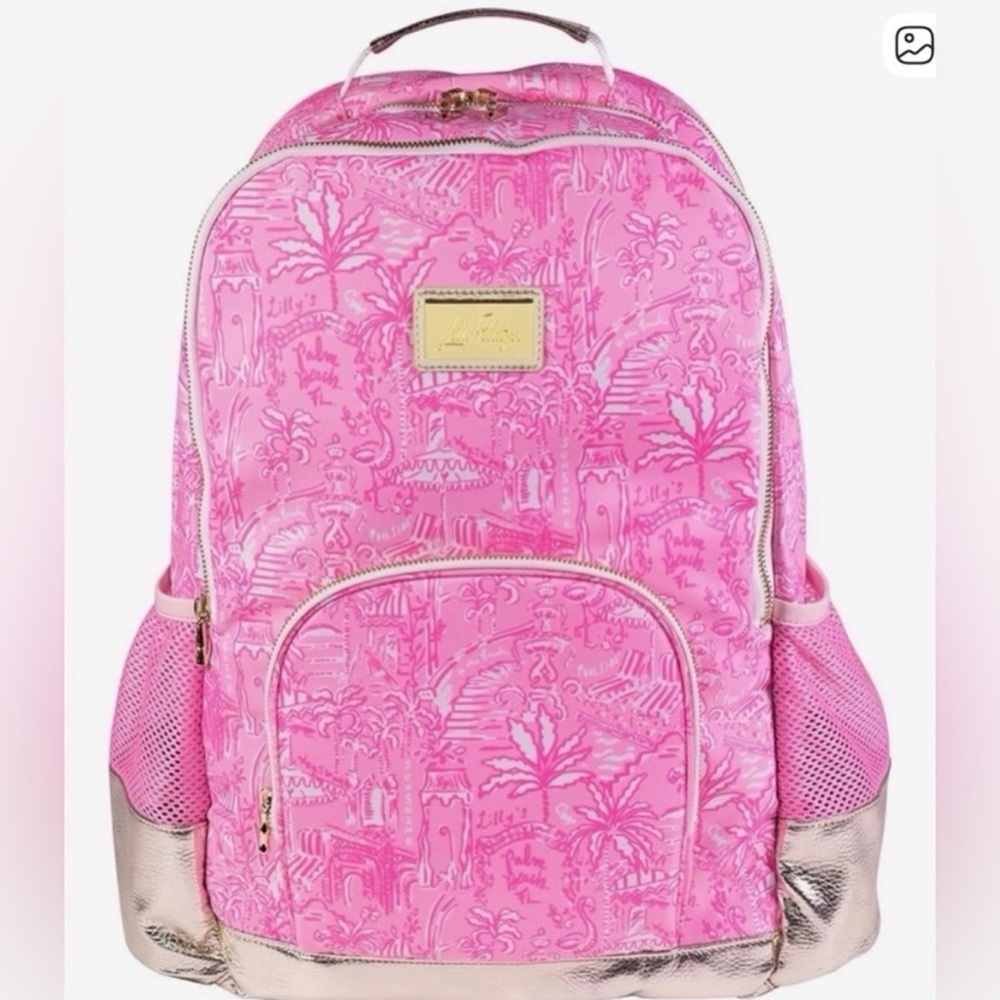 Lilly Pulitzer “ Palm Beach Playground” Backpack NWT